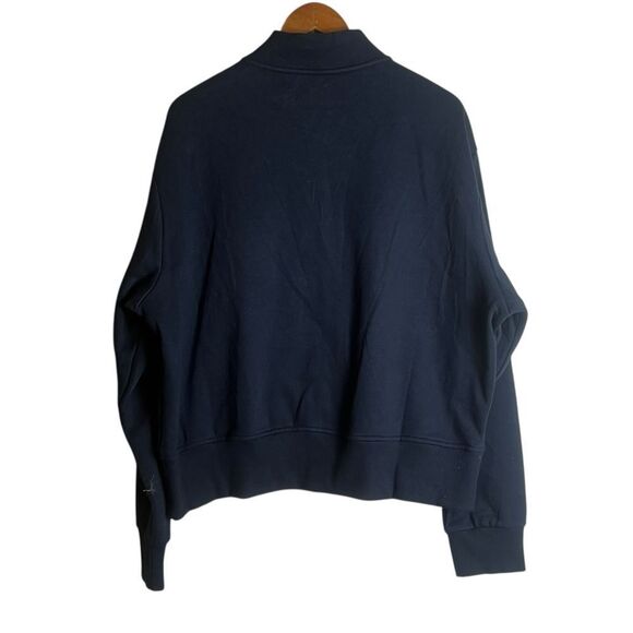 Calvin Klein black fleece full zip. Relaxed fit - Picture 6 of 7